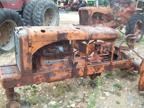 Used Allis Chalmers WC Tractor parts.
