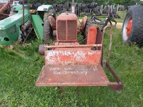 Used Allis Chalmers WC Tractor parts.