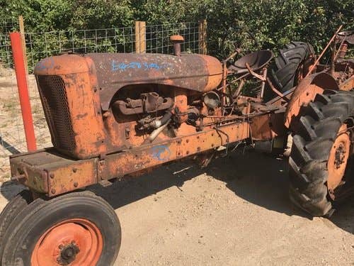 Used Allis Chalmers WC Tractor parts.