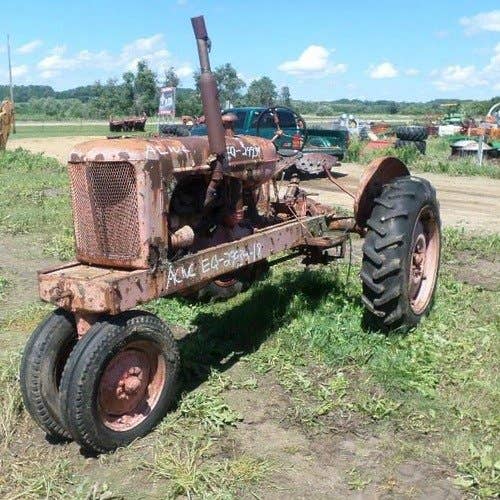 Used Allis Chalmers WC Tractor parts.