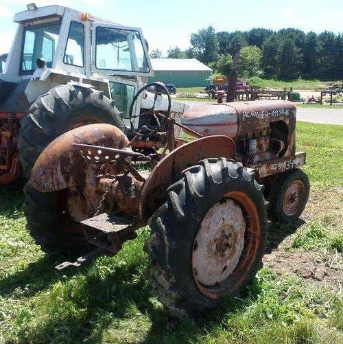 Used Allis Chalmers WC Tractor parts.