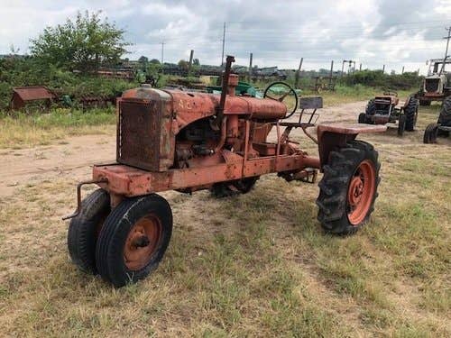 Used Allis Chalmers WC Tractor parts.