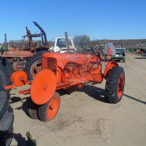 Used Allis Chalmers WC Tractor parts.