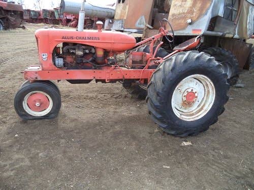 Used Allis Chalmers WD Tractor parts.