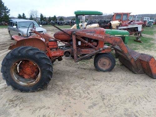Used Allis Chalmers WD Tractor parts.