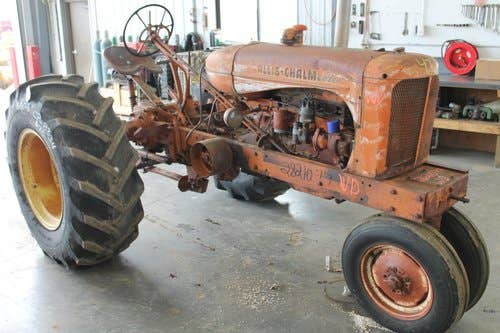 Used Allis Chalmers WD Tractor parts.