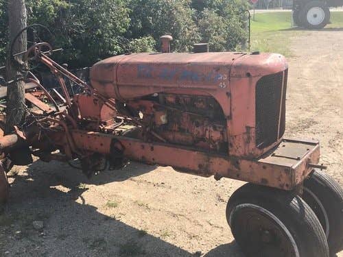 Used Allis Chalmers WD Tractor parts.