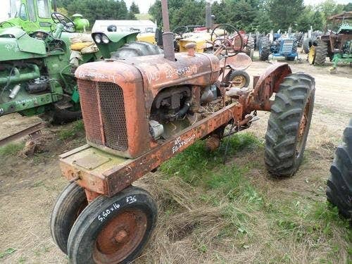 Used Allis Chalmers WD Tractor parts.