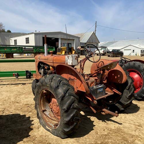 Used Allis Chalmers WD Tractor parts.
