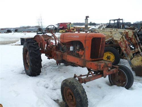 Used Allis Chalmers wd45 Tractor parts.