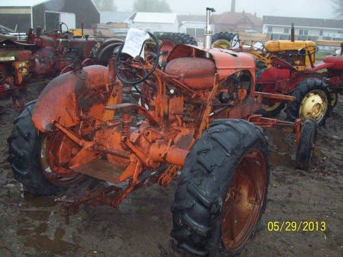 Used Allis Chalmers WD45 Tractor parts.