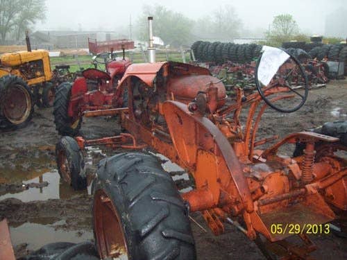 Used Allis Chalmers WD45 Tractor parts.