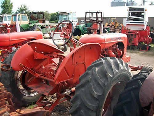 Used Allis Chalmers WD45 Tractor parts.