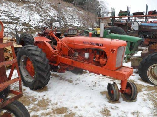 Used Allis Chalmers WD45 Tractor parts.