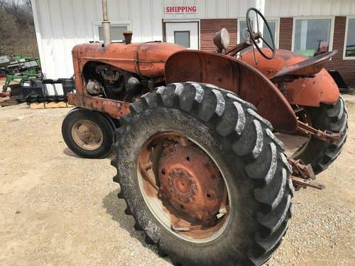 Used Allis Chalmers wd45 Tractor parts.