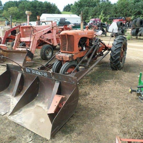 Used Allis Chalmers WD45 Tractor parts.