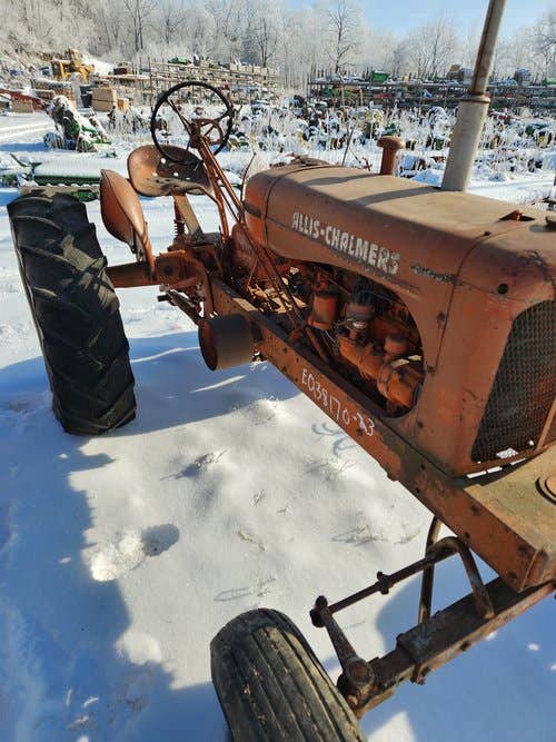 Used Allis Chalmers wd45 Tractor parts.