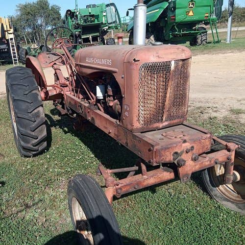 Used Allis Chalmers wd45 Tractor parts.