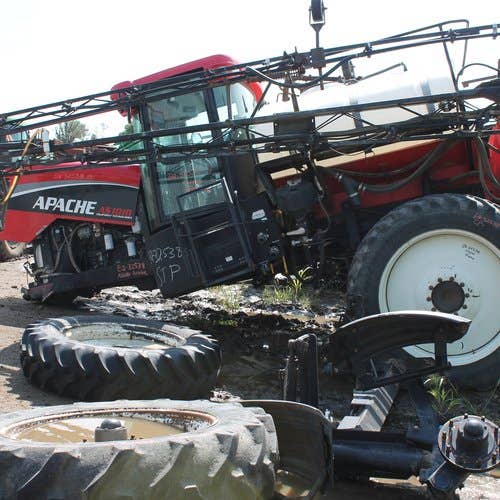 2007 Used Apache AS1010 Sprayer parts.