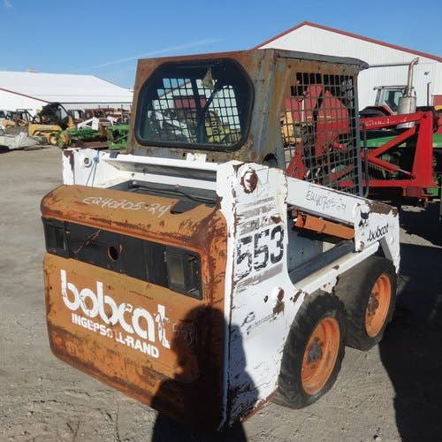 Used Bobcat 553 Skid Steer Loader parts.