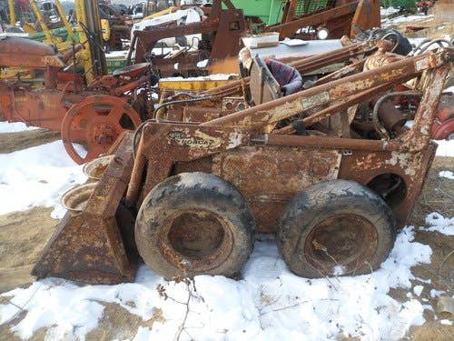 Used Bobcat 610 Skid Steer Loader parts.