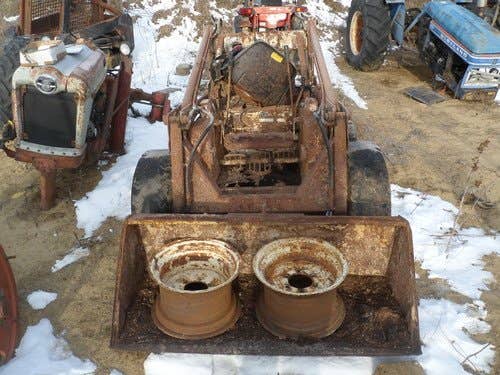 Used Bobcat 610 Skid Steer Loader parts.