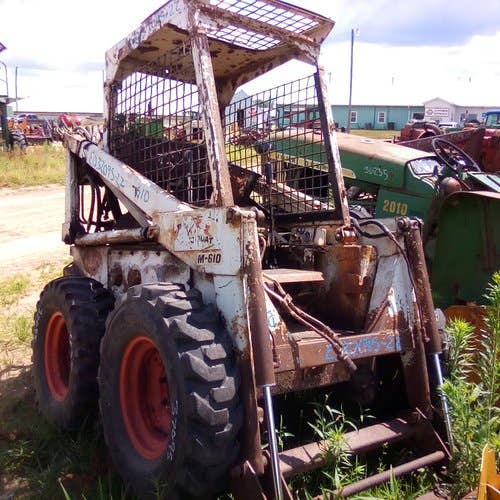 Used Bobcat 610 Skid Steer Loader parts.