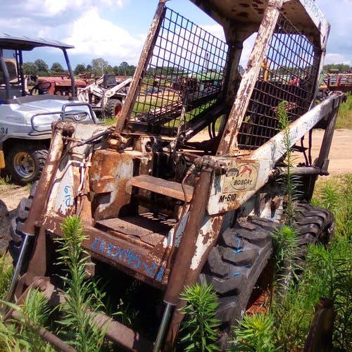 Used Bobcat 610 Skid Steer Loader parts.