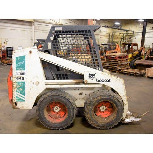 Used Bobcat 642 Skid Steer Loader parts.
