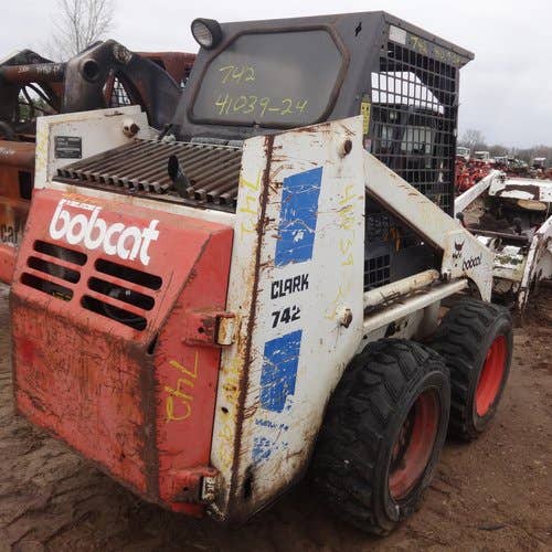 Used Bobcat 742 Skid Steer Loader parts.