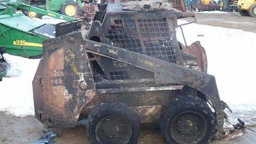 Used Bobcat 743 Skid Steer Loader parts.