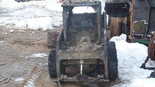 Used Bobcat 743 Skid Steer Loader parts.