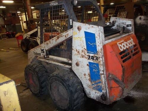 Used Bobcat 743 Skid Steer Loader parts.
