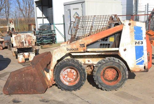 Used Bobcat 743 Skid Steer Loader parts.