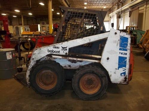 Used Bobcat 743b Skid Steer Loader parts.