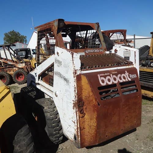 Used Bobcat 743B Skid Steer Loader parts.