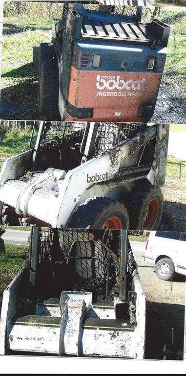 Used Bobcat 753 Skid Steer Loader parts.