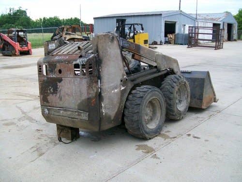 Used Bobcat 753 Skid Steer Loader parts.