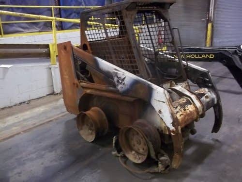 Used Bobcat 753 Skid Steer Loader parts.