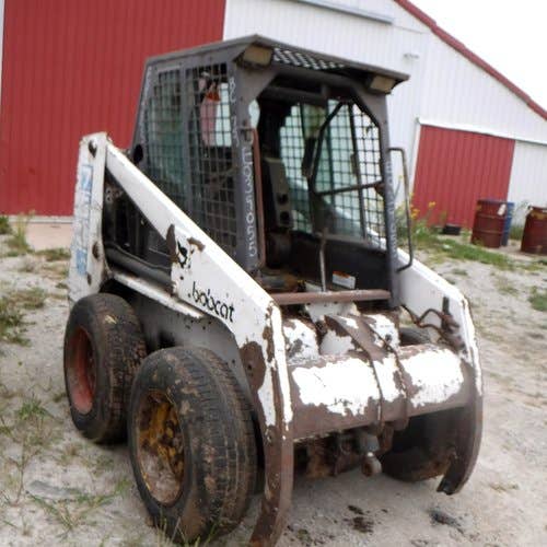 Used Bobcat 753 Skid Steer Loader parts.