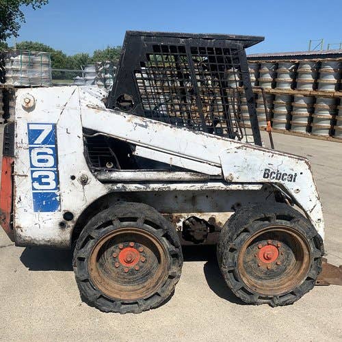 Used Bobcat 763 Skid Steer Loader parts.