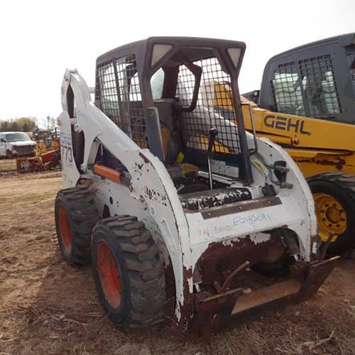 Used Bobcat 773 Skid Steer Loader parts.