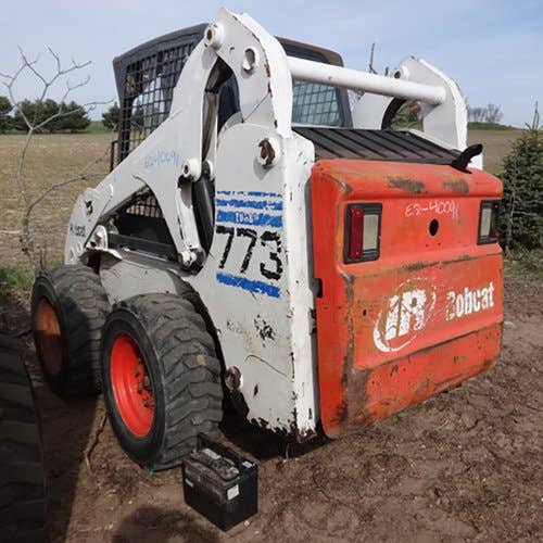 Used Bobcat 773 Skid Steer Loader parts.