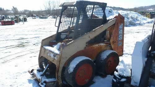Used Bobcat 843 Skid Steer Loader parts.