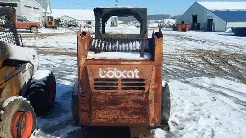 Used Bobcat 843 Skid Steer Loader parts.