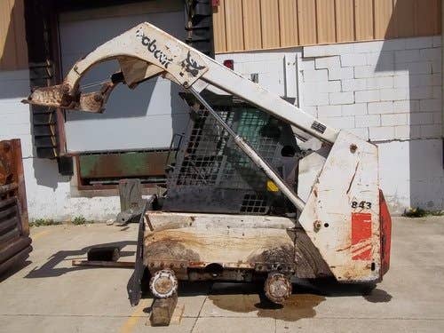 Used Bobcat 843 Skid Steer Loader parts.