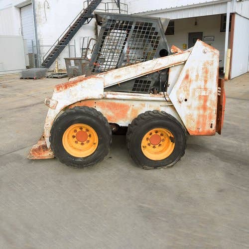 Used Bobcat 843B Skid Steer Loader parts.