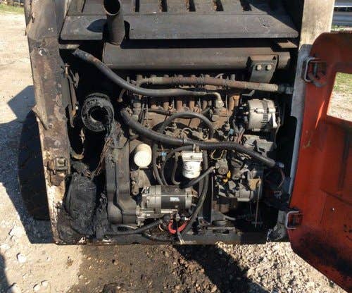 1998 Used Bobcat 863 Skid Steer Loader parts.