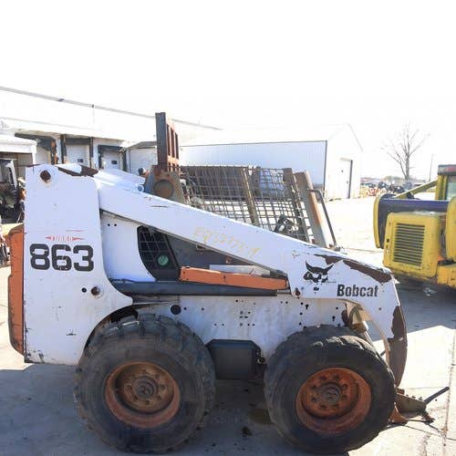 Used Bobcat 863 Skid Steer Loader parts.
