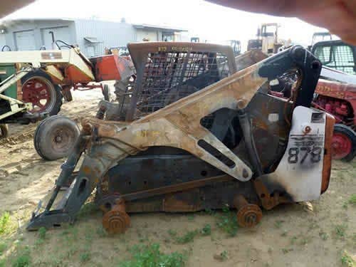 Used Bobcat 873 Skid Steer Loader parts.